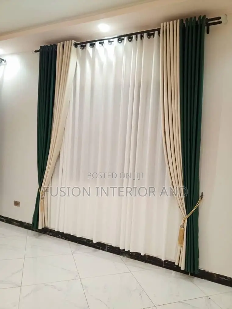 Mix and Match Plain Curtains