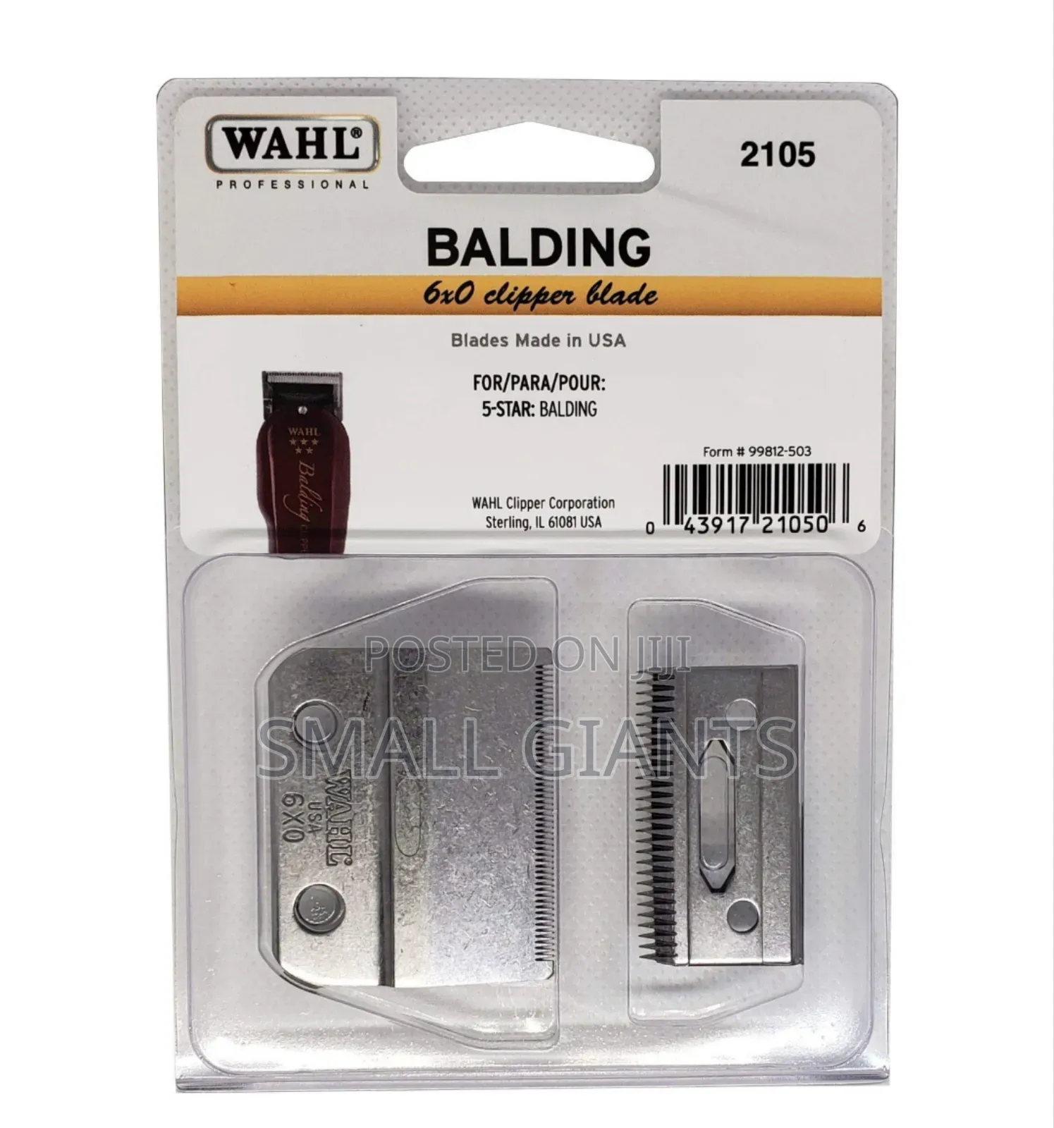 Wahl Professional Balding 6x0 Clipper Blade
