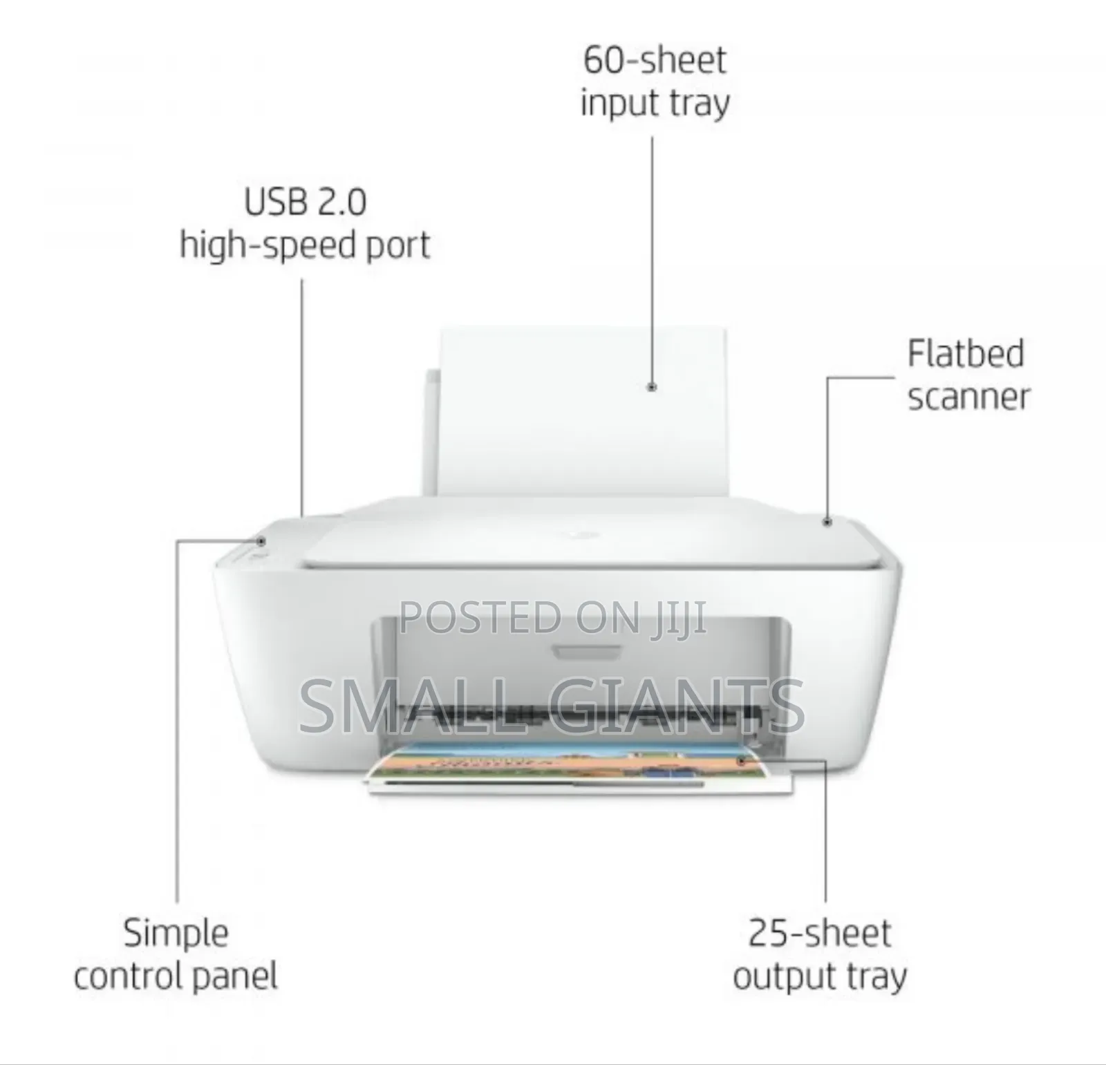 Hp Desk Jet 2320 Printer, All in One Inkjet Printer