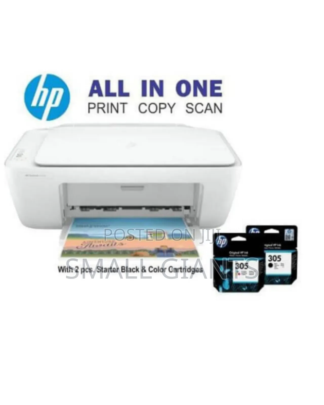 Hp Deskjet 2710 Wireless Printer (All in One)