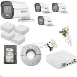 4 Channel CCTV Camera Kit/ Free Installation Gh.