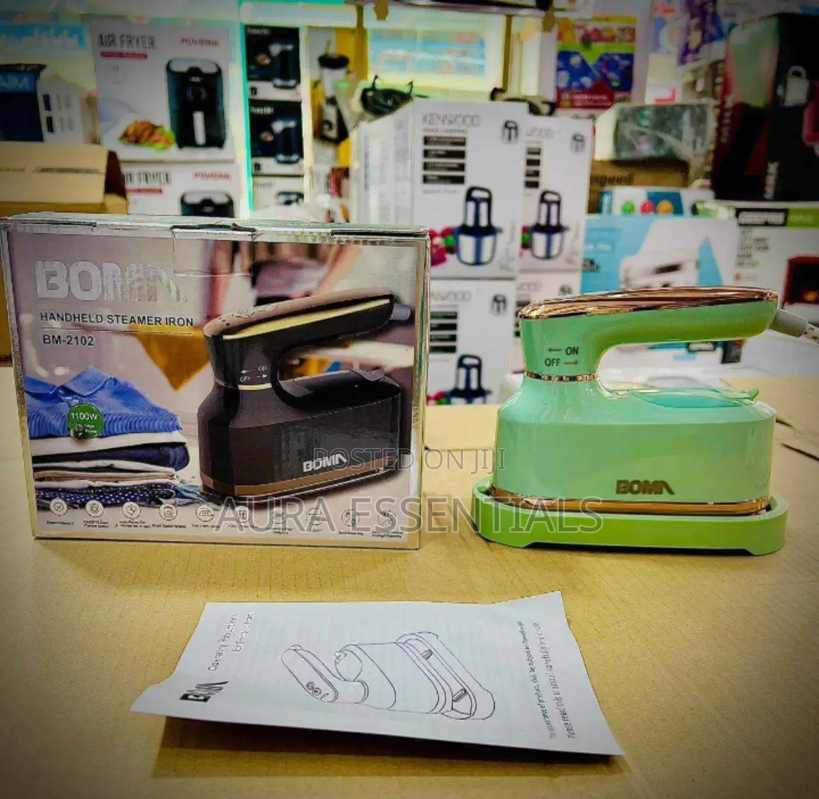 Portable BM -2102 Imported Handheld Dry and Steam Iron