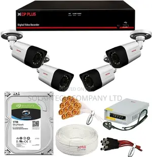 4 Channel CCTV Camera Kit/ Free Installation Around Wakaso.
