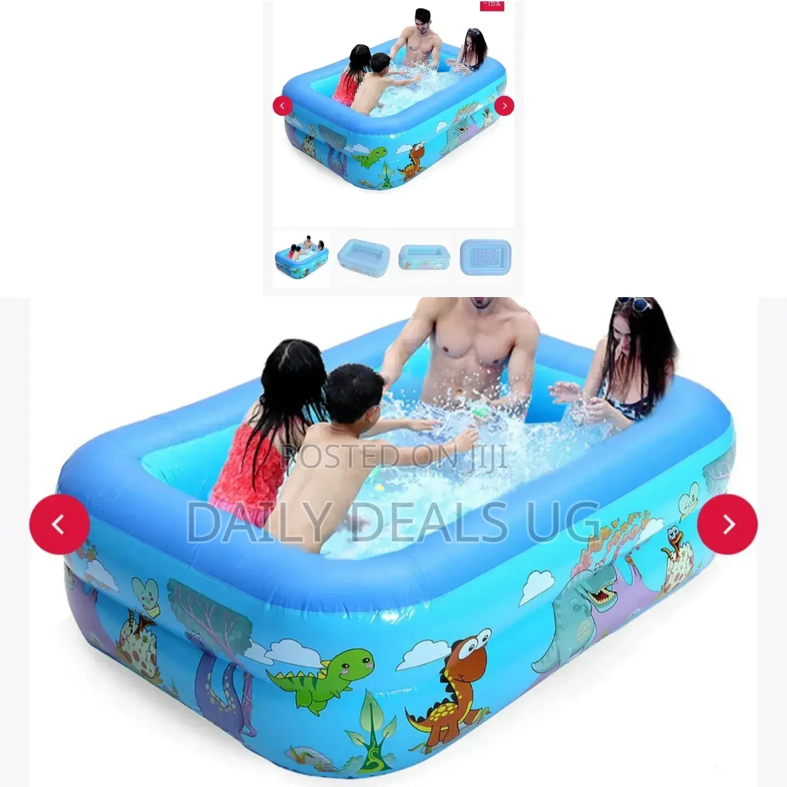 Portable Blue Kids Swimming Pool