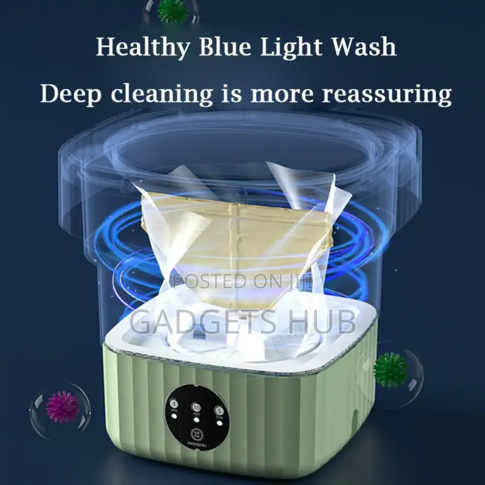 Folding Portable Washing Machine Big Capacity Withspin Dryer