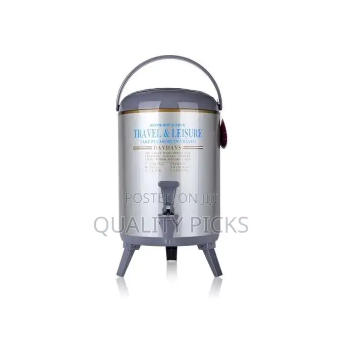 Daydays 9.5 Litres Daydays Hot Cold Thermos Flask-Silver