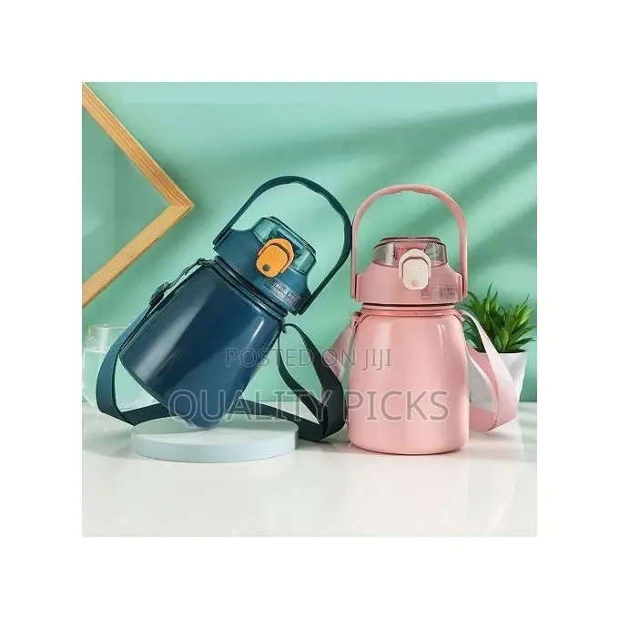1000ml Stainless Double Wall Vacuum Travel Thermos Flask