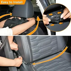 Car Storage Bag Seat Back Organizer Travel Mini Table Tray