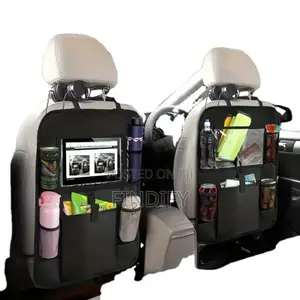 Car Storage Bag Seat Back Organizer Travel Mini Table Tray