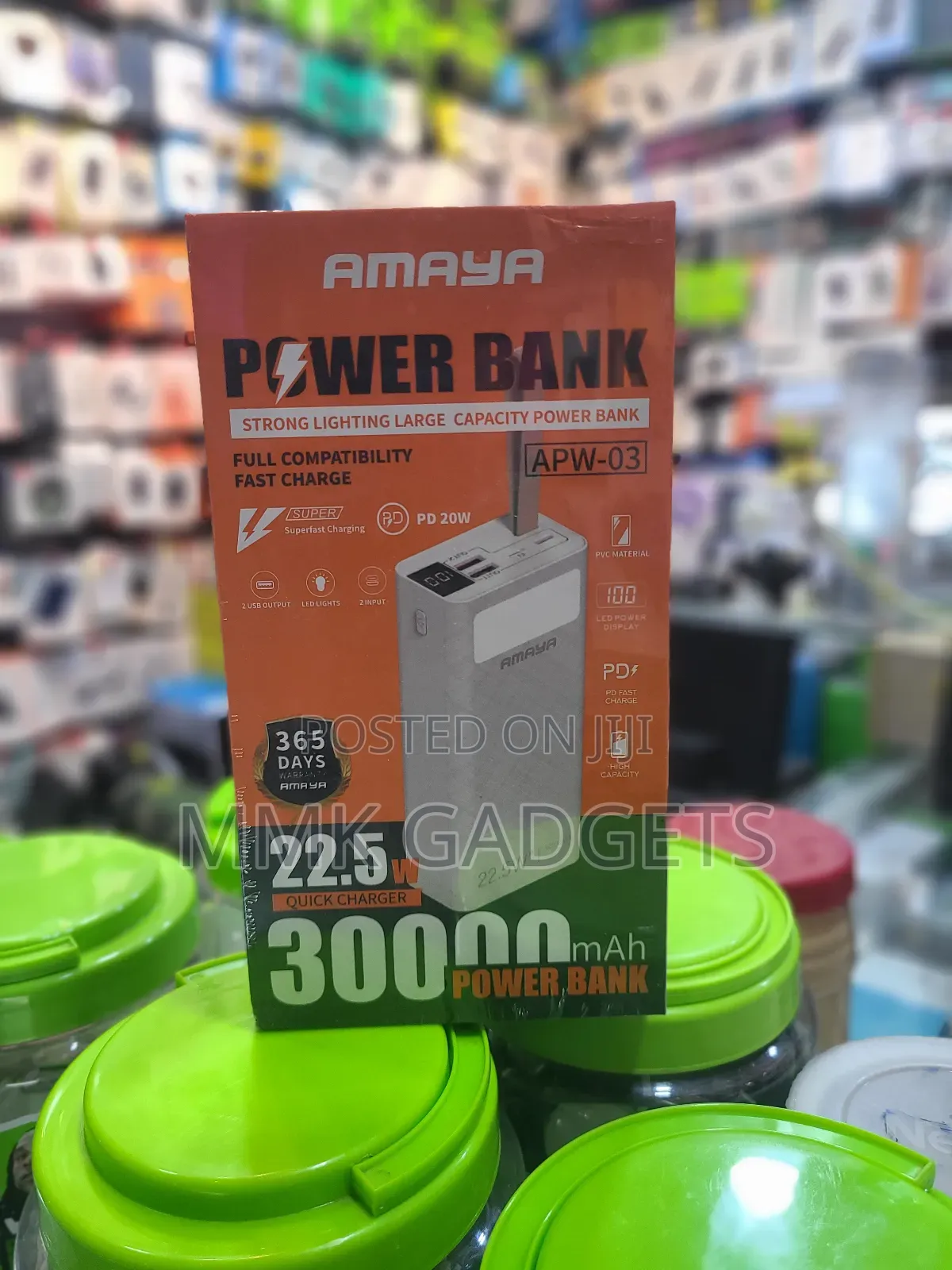 Amaya 30000amh Powerbank