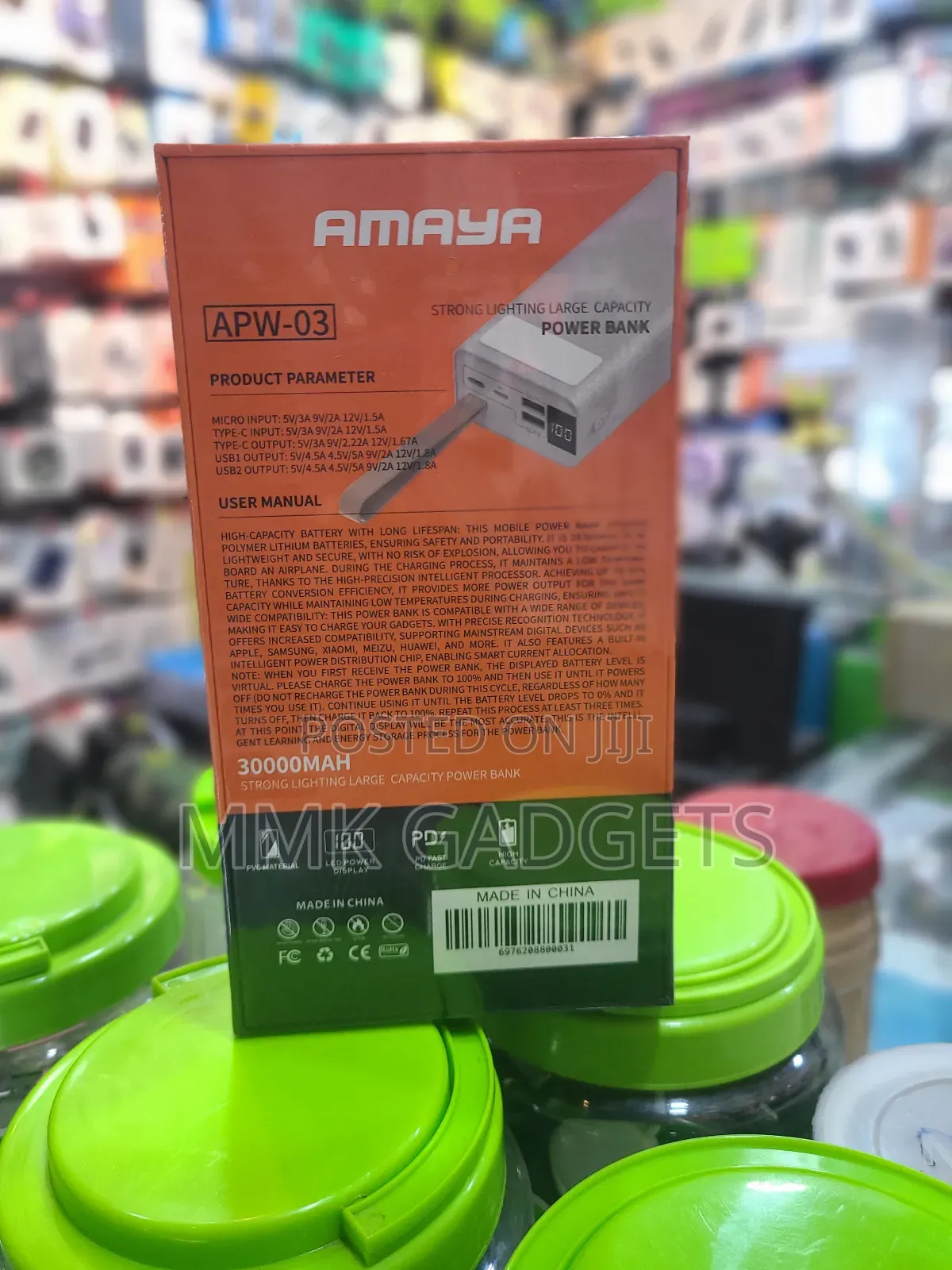 Amaya 30000amh Powerbank