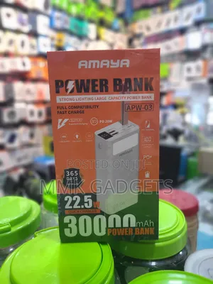 Amaya 30000amh Powerbank