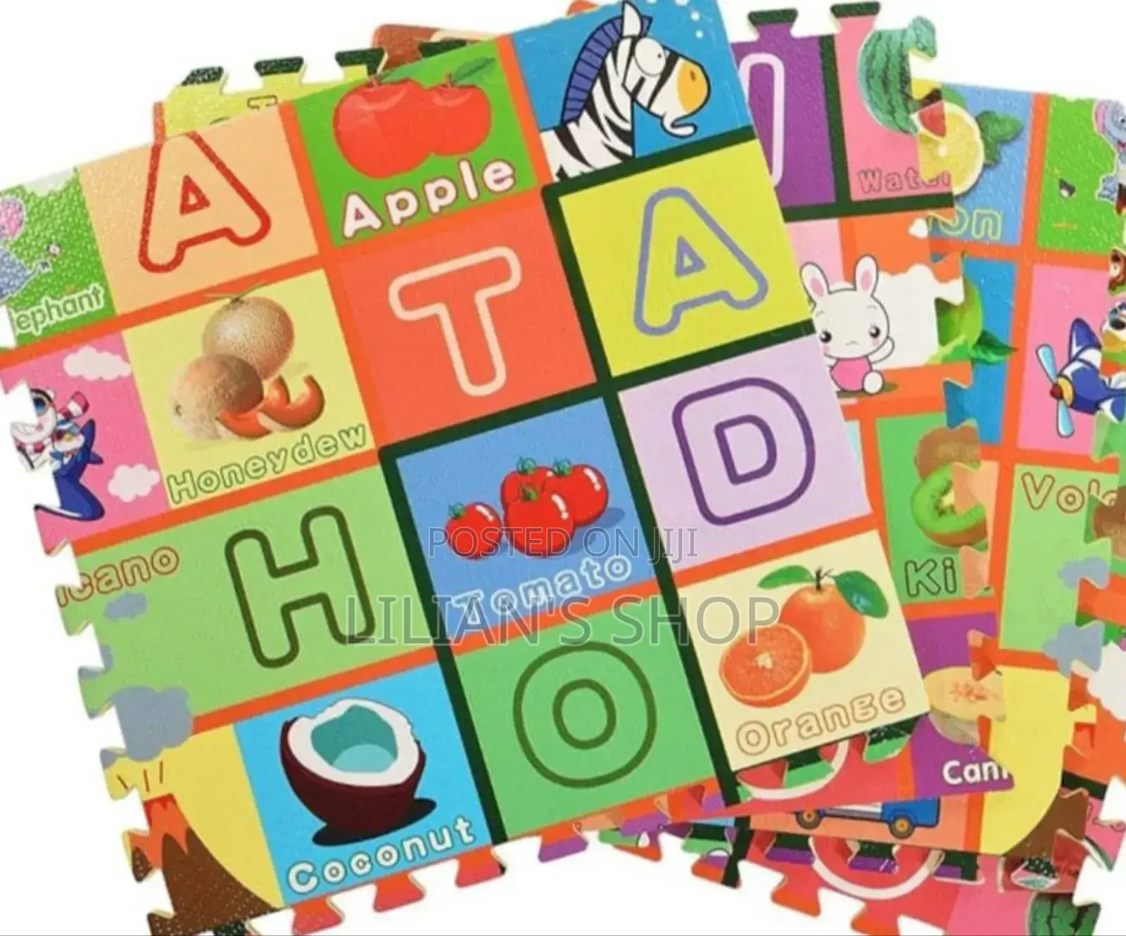 Iris Interlocking Puzzle Mat 2ft *2ft.(4pcs)