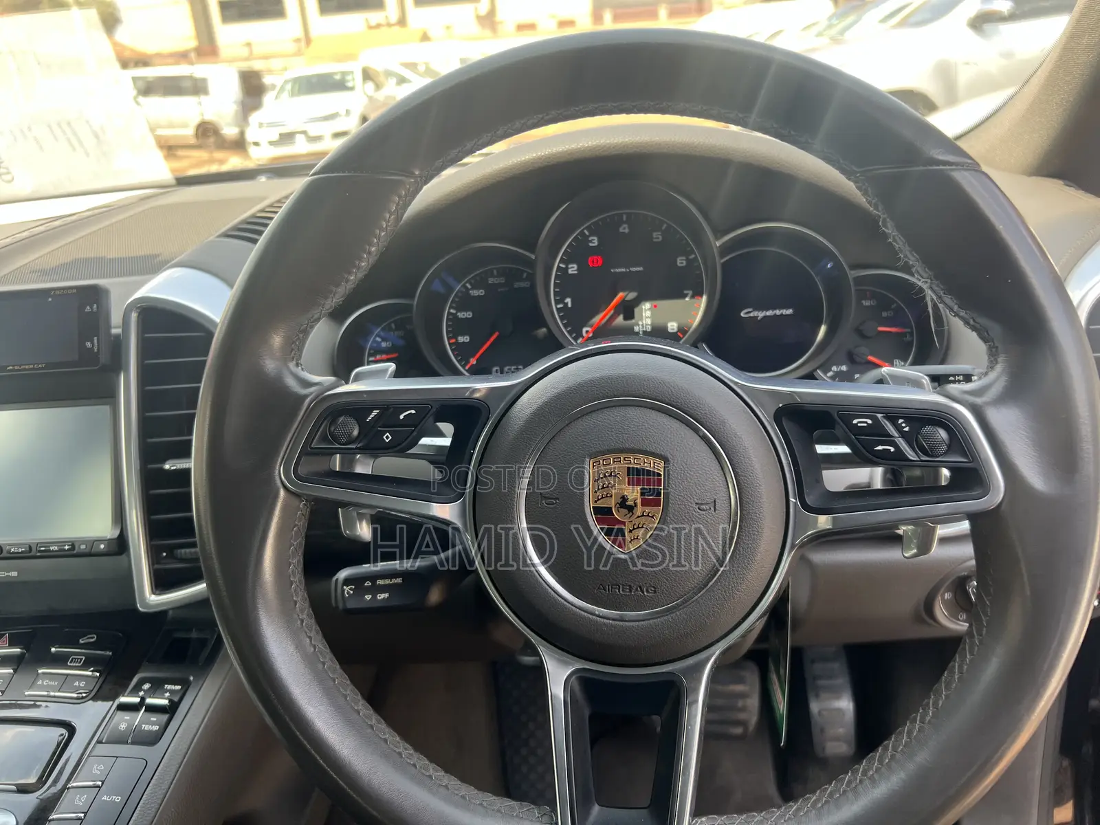 Porsche Cayenne 2017 Blue