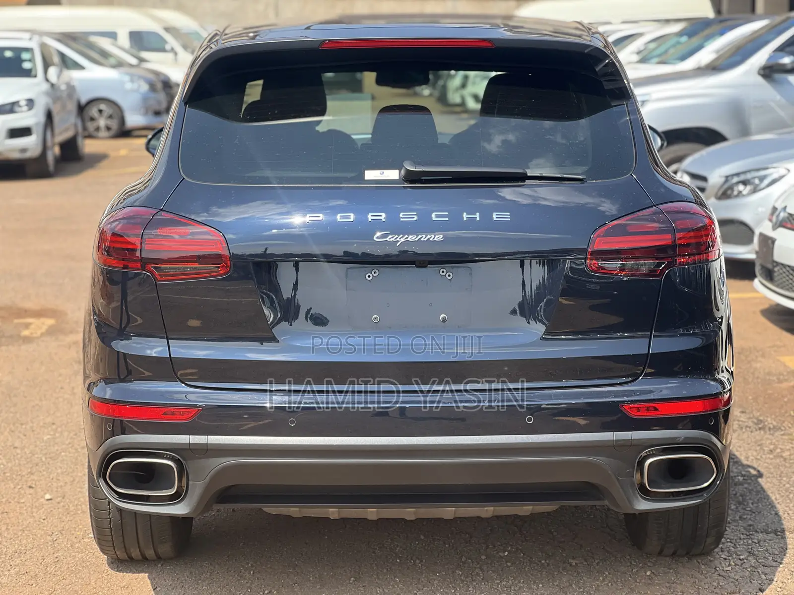 Porsche Cayenne 2017 Blue