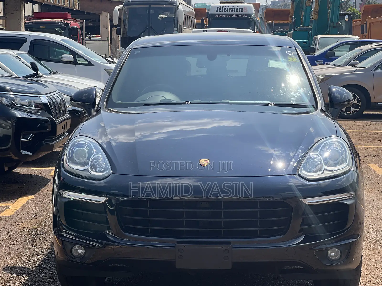 Porsche Cayenne 2017 Blue