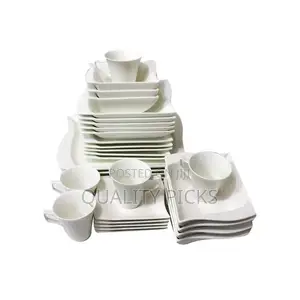 36 Piece Rectangle Dinner Set