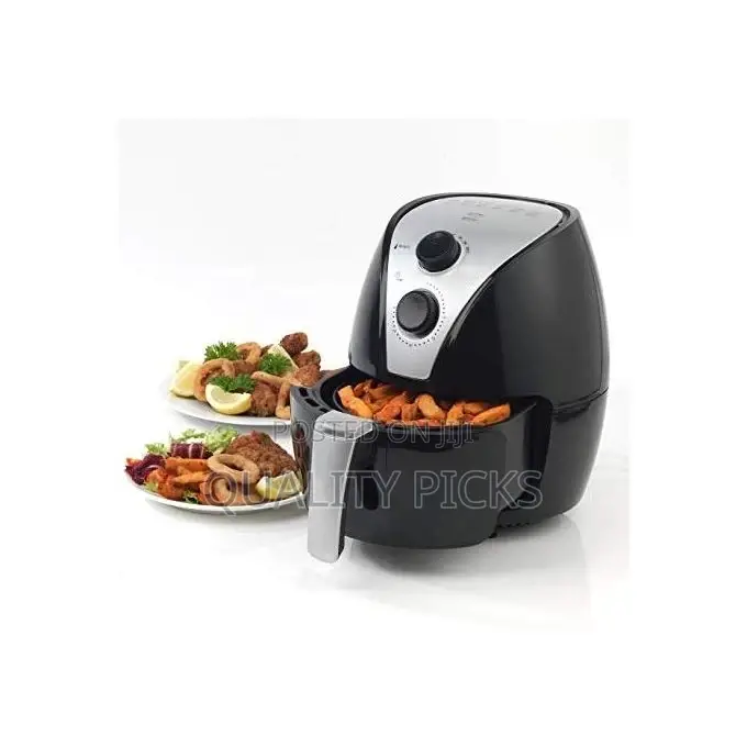 2 .8 Litres Healthy Cooking Hot Air Fryer - Black