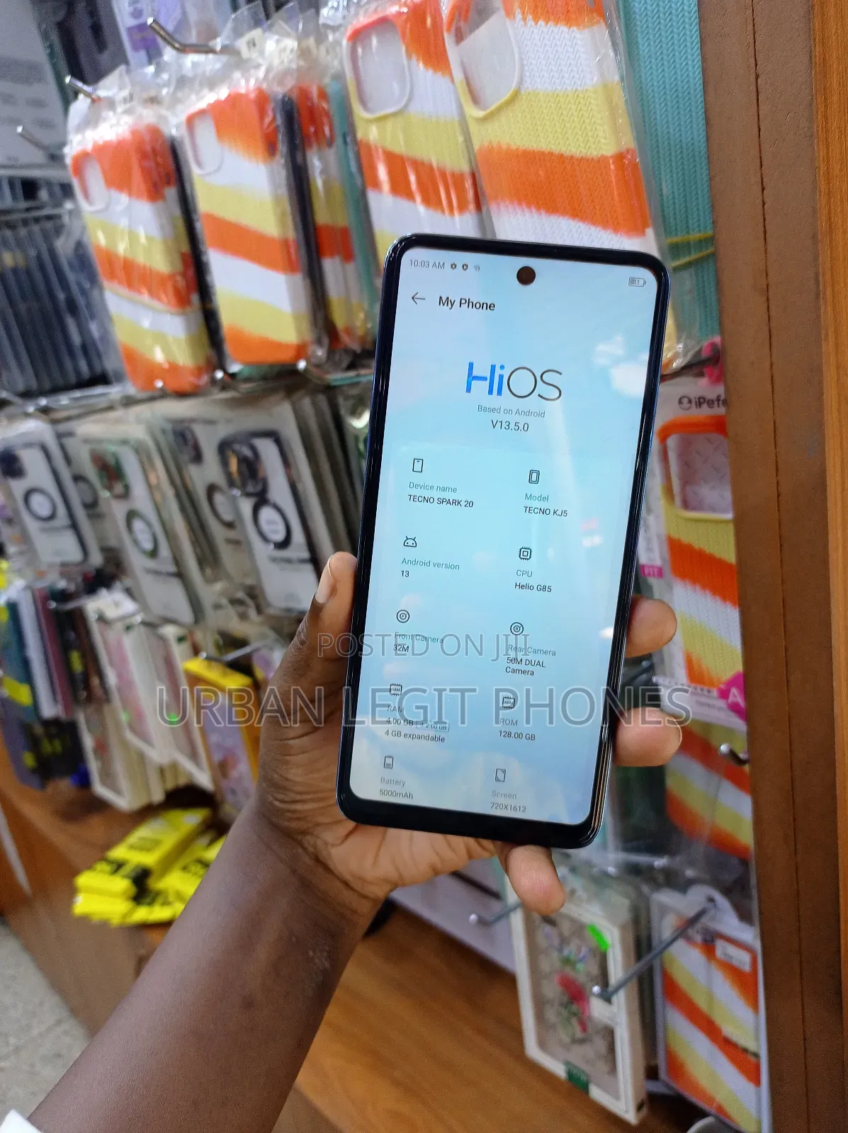 Tecno Spark 20 128 GB Blue