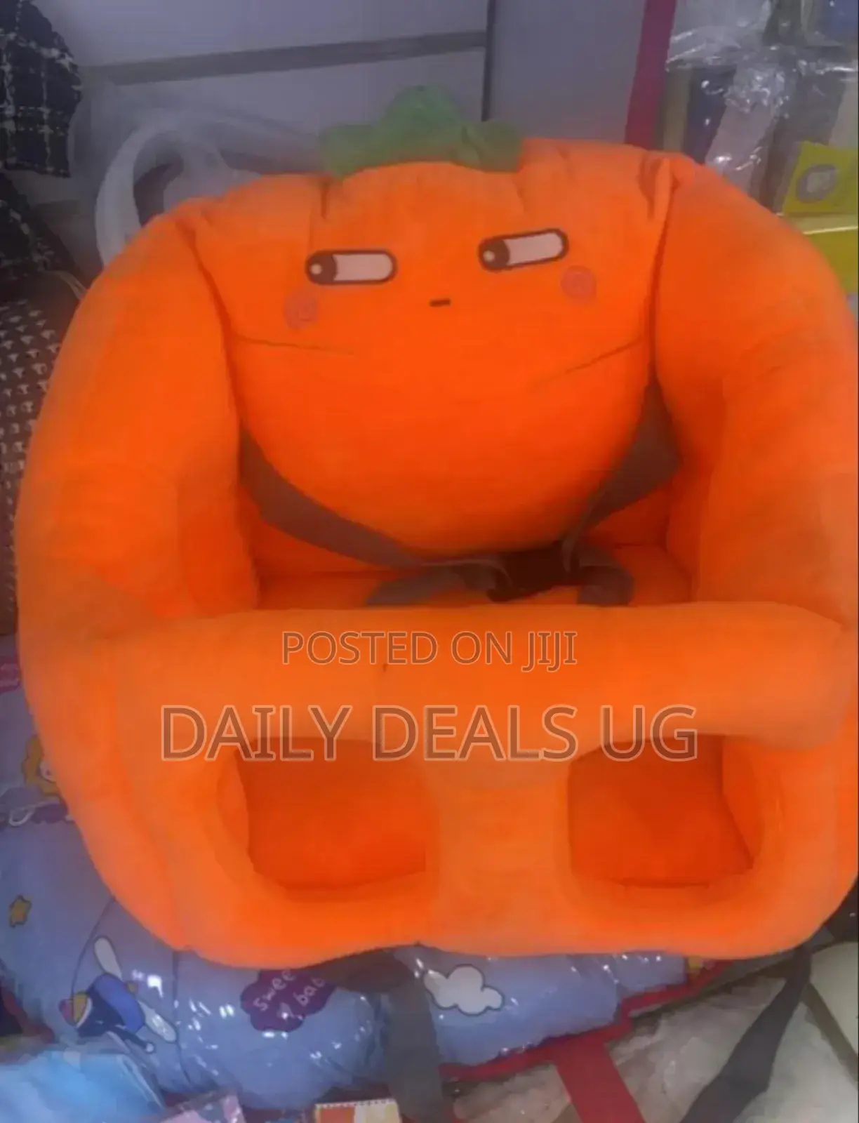 Orange Baby Car Seat