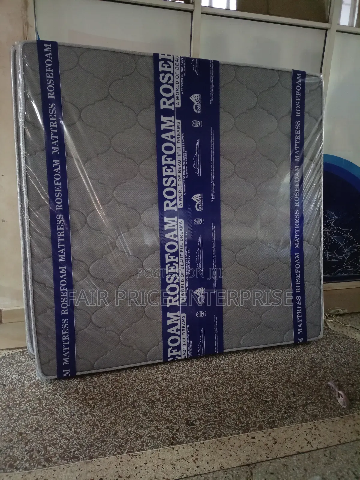 Orthopedic Medical Mattress 6x6x8 Inches Rosefoam