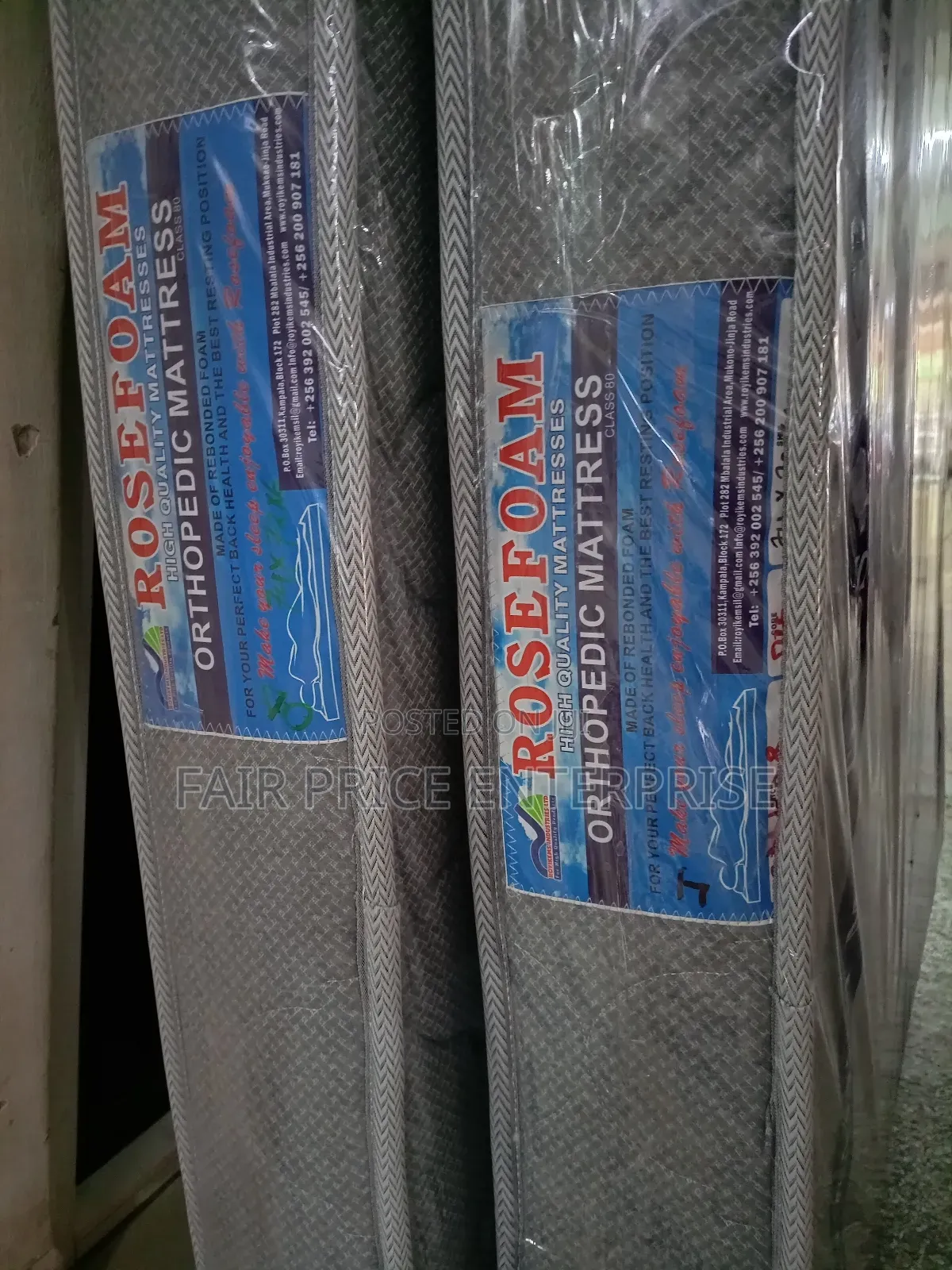 Medical Mattresses Orthopedic 5x6x6 Inches Rosefoam