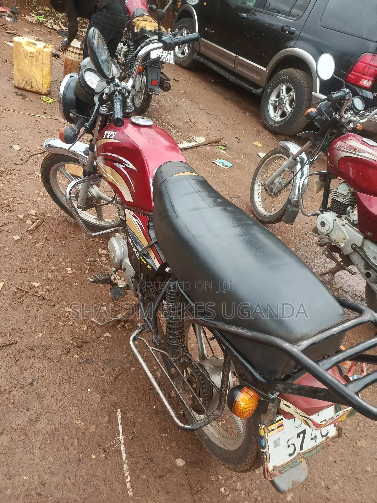 TVS XL 100 2018 Red