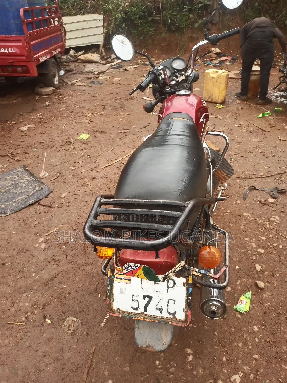 TVS XL 100 2018 Red