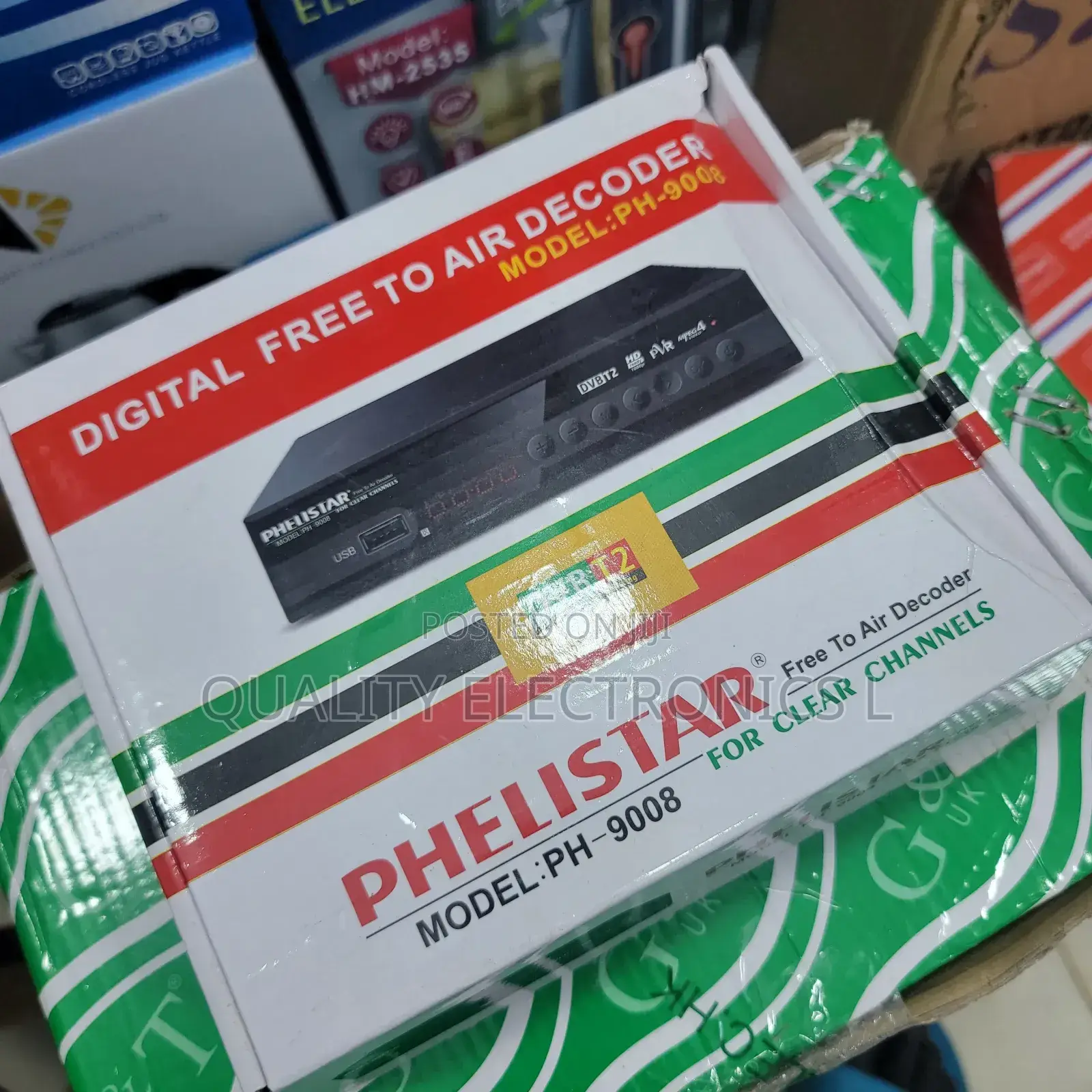 Phelista Free to Air Decorder Hd