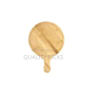 25cm Wooden Serving Pizza Platetray,Chopping Board,Brown.
