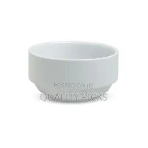 6 PCS of Sauce Food, Soup Cereal Serving Bowls - White