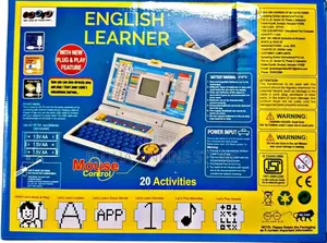 Educational Laptop With Mouse for Kids Above 3 Years -