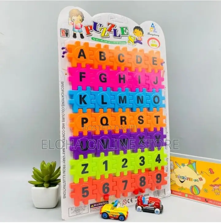 Pre-School Alphabet Learning Puzzle