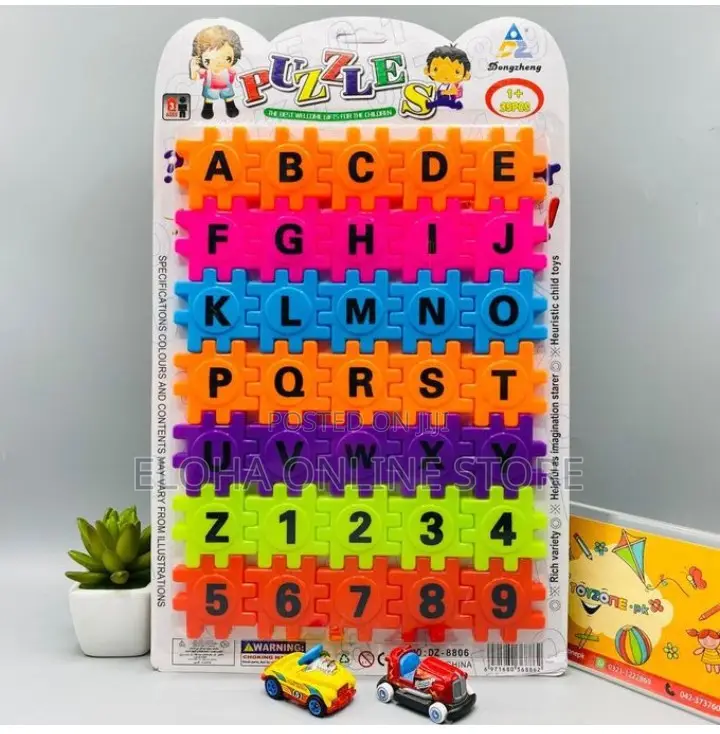 Pre-School Alphabet Learning Puzzle