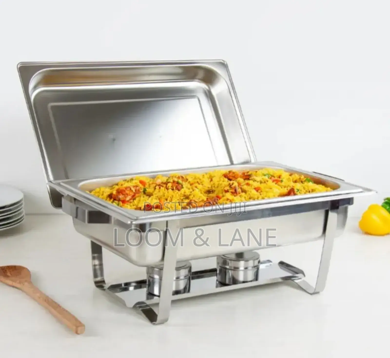 Single Compartment Stainless Steel Chaffing Dish Food Warmer