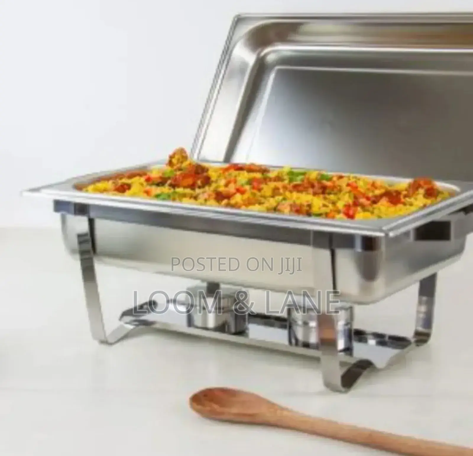 Single Compartment Stainless Steel Chaffing Dish Food Warmer