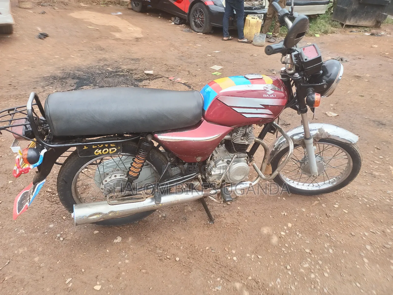 Bajaj Boxer 2015 Red