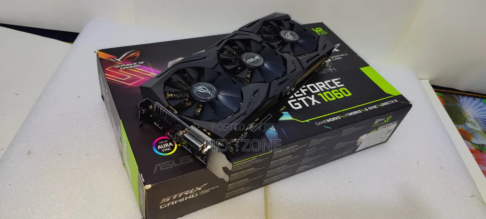 ASUS Strix Gtx1060 6gb Graphics Card