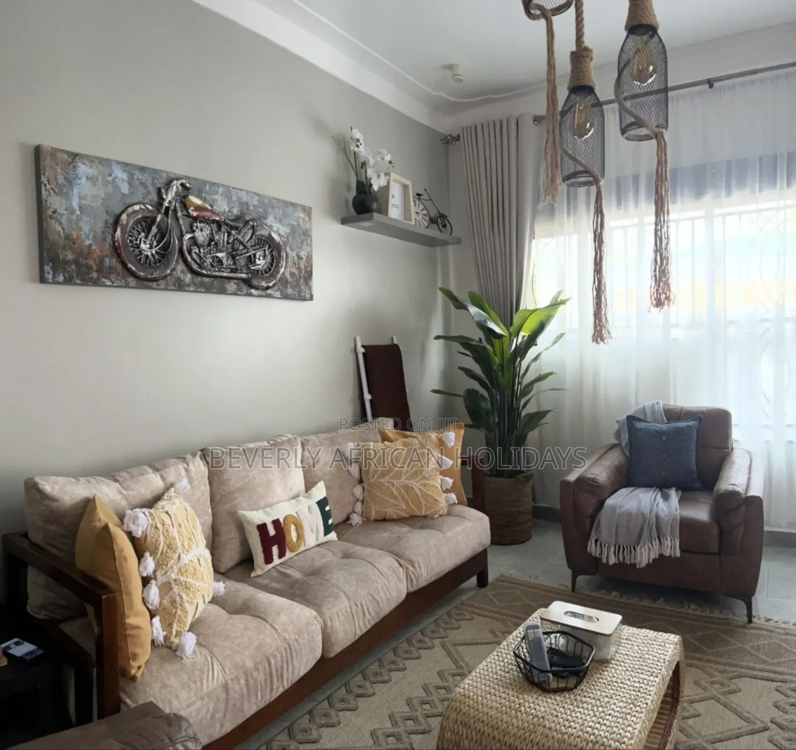 Furnished 2bdrm Apartment in Katabi for rent