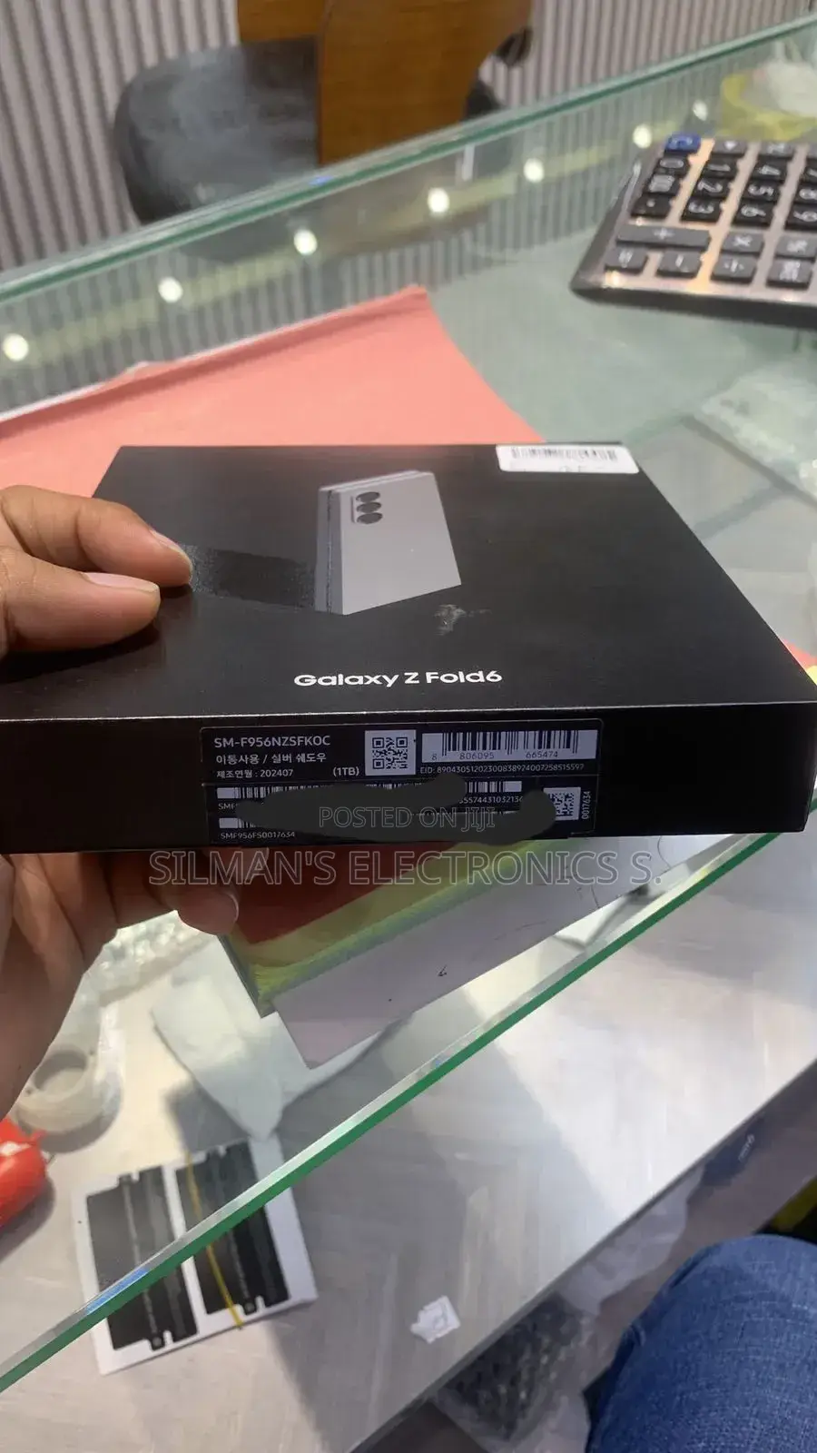 New Samsung Galaxy Z Fold6 1 TB Gray