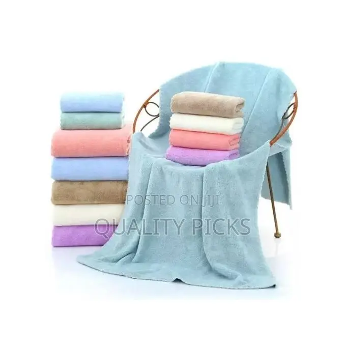 70*140cm, 3 Piece Bathroom Clothes Drying Bath Towels