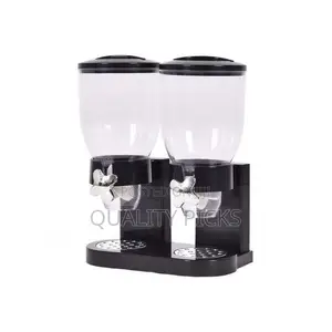 Double Kitchen Food Cereal Dispenser Storage, Organizer