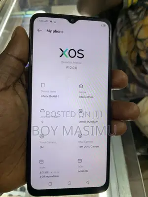 Infinix Smart 7 64 GB Black