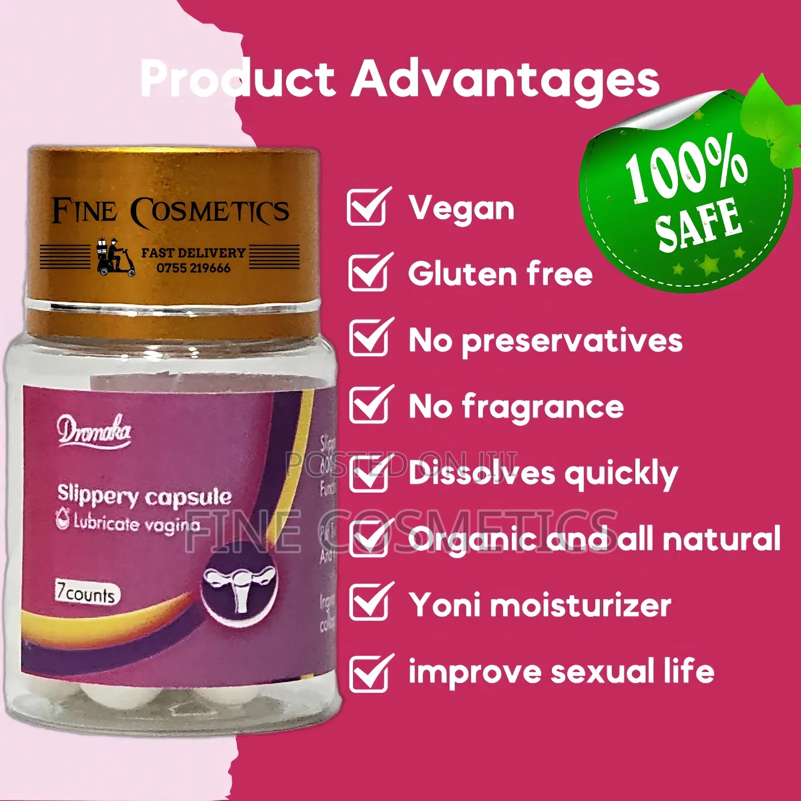 VAGINA WETNESS YONI POPS, Slippery Lubrication for Dry Women