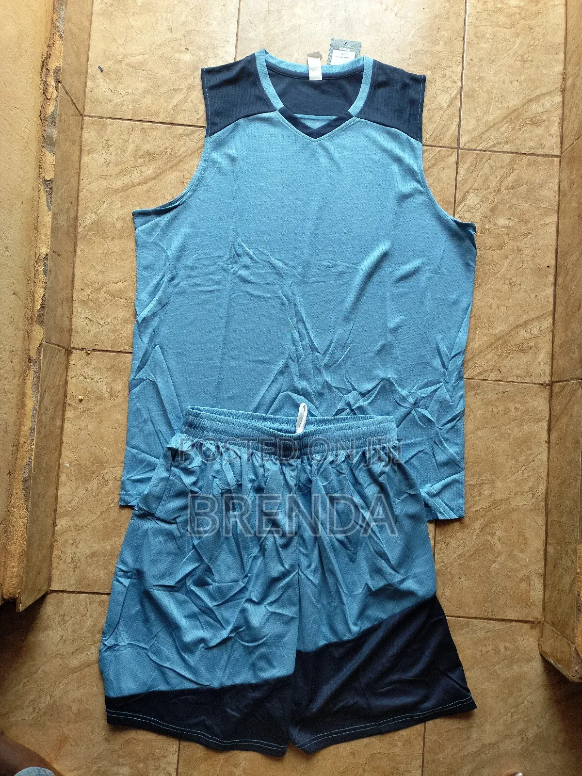 Brand New Sky Blue Basketball Jerseys