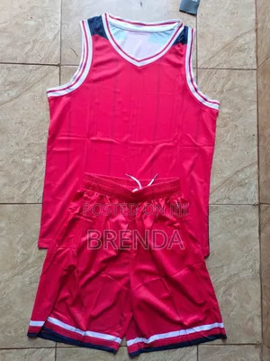 Brand New Original Red Adult Basketball Jerseys