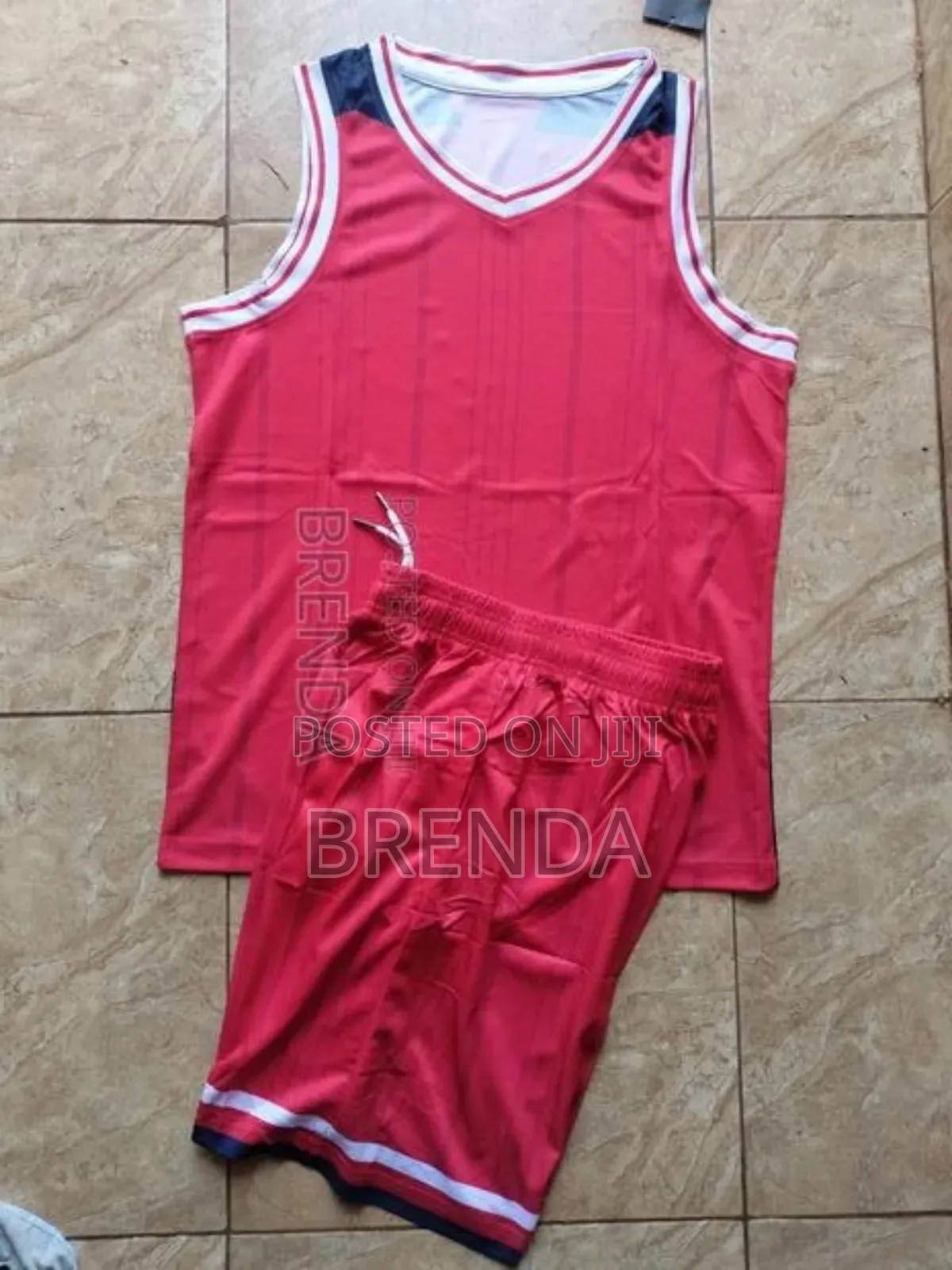 Brand New Original Red Adult Basketball Jerseys