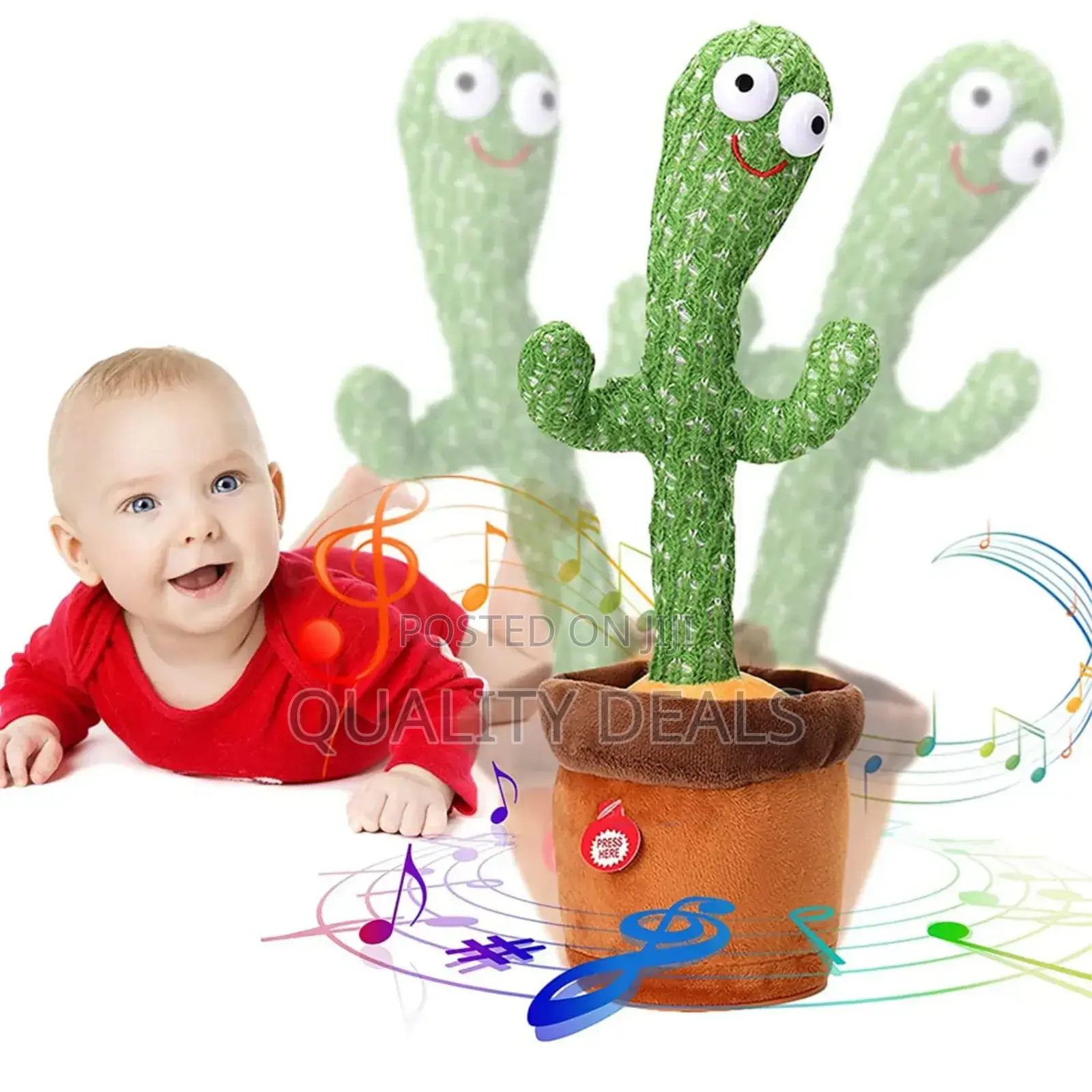 Talking and Dancing Cactus Toy