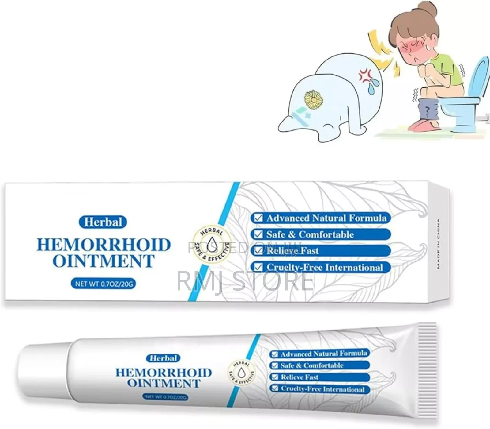 Healmusz Natural/Herbal Hemorrhoid Piles Cream.