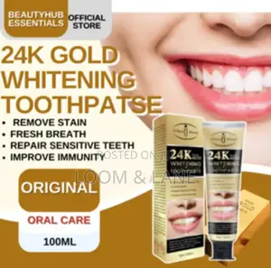 Gold Whitening Toothpaste
